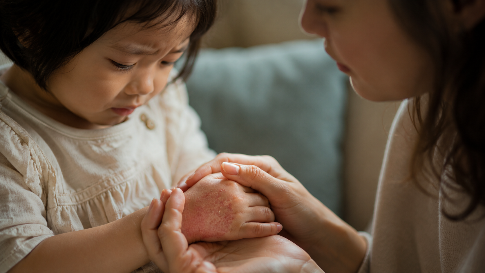 Child Skin Disease Suffering